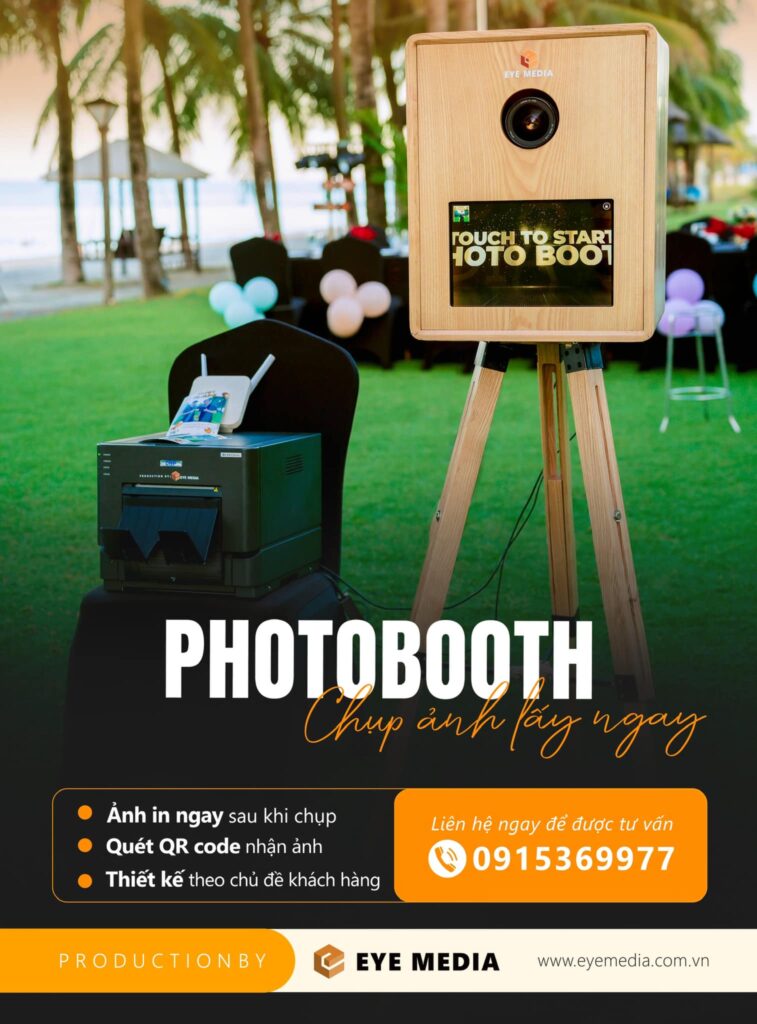 Dịch vụ photobooth – chụp ảnh lấy ngay